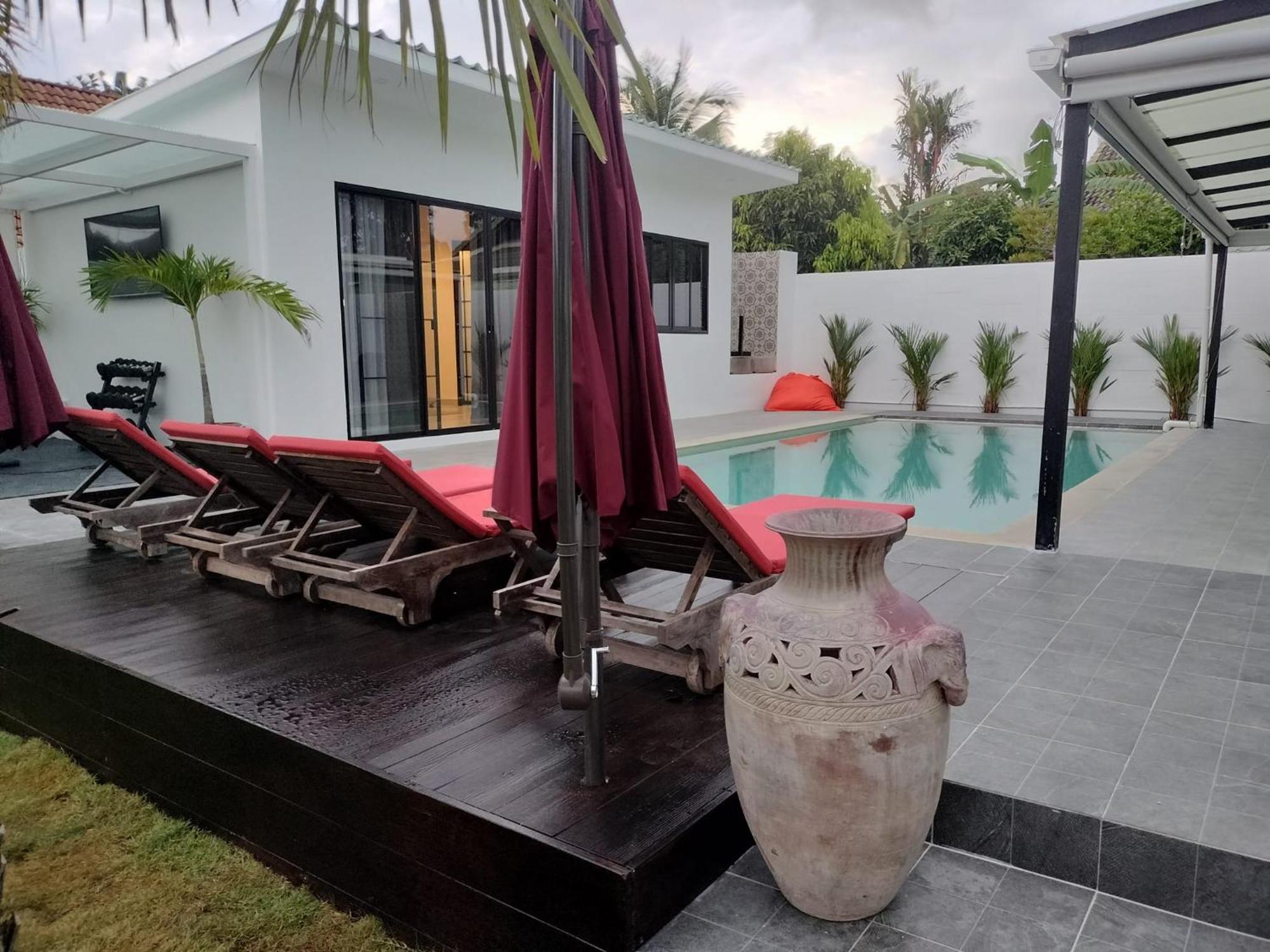 Beautiful Private 3 Bedroom Villa With Pool And Gym Rawai المظهر الخارجي الصورة